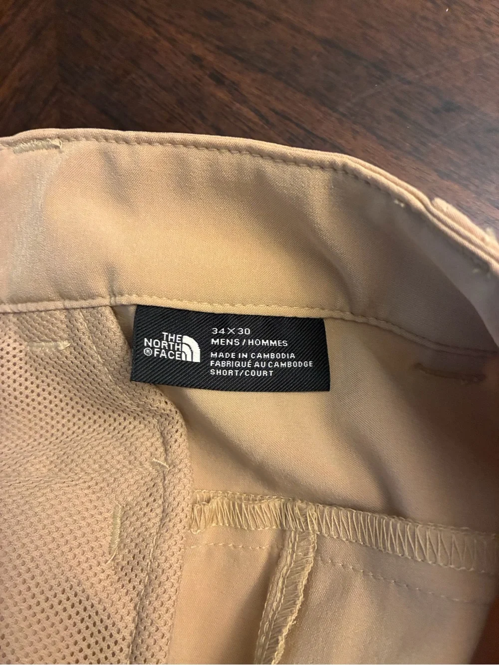 The North Face Paramount Convertible Pants for Men Khaki Stone 34 S New